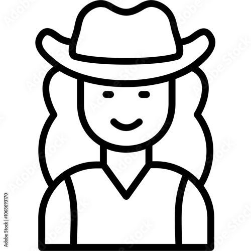 Cowgirl Icon