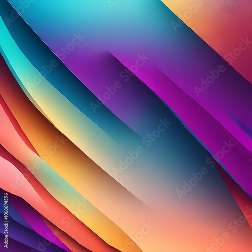 Wallpaper Mural graphic 2d colorful wallpaper with grainy gradients Torontodigital.ca