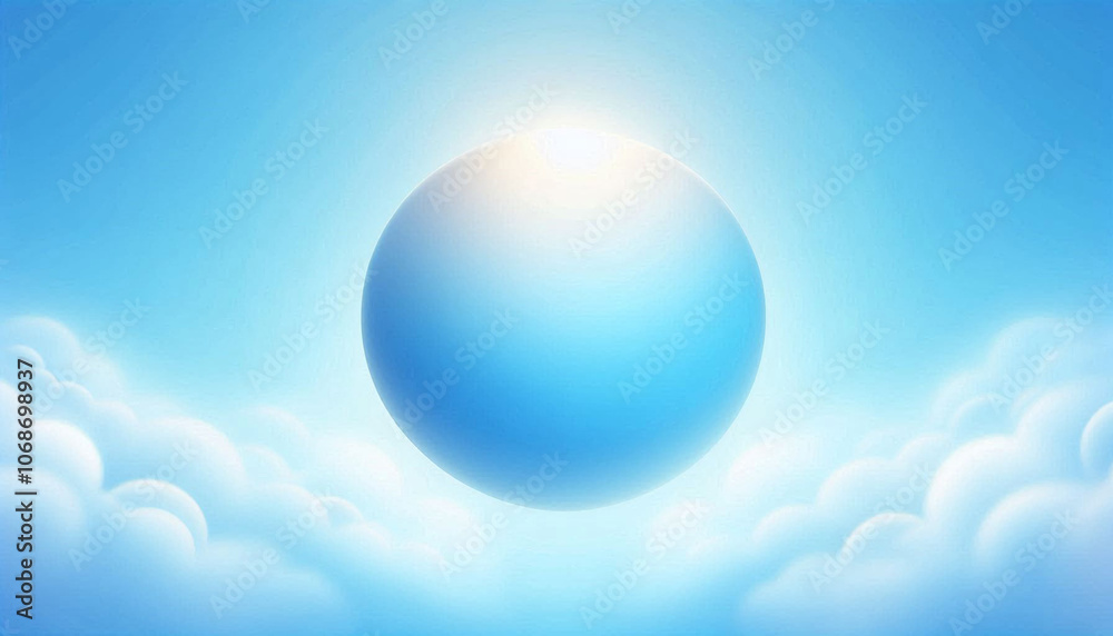 Blue curve background Blue curve background