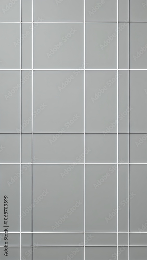 Minimal white grid background on soft gray for clean structure Minimal white grid background on soft gray for clean structure