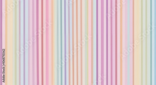 Pastel rainbow stripes background for a playful youthful look