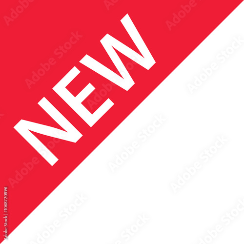 Stickers for New Arrival shop product tags, new labels or sale badges and banners vector sticker icons templates