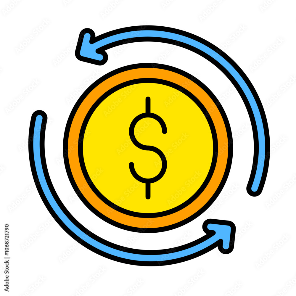 Remittance Icon, Bussines, Payment, Money