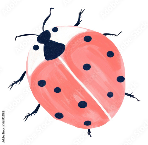 PNG Ladybug outdoors pattern nature. photo