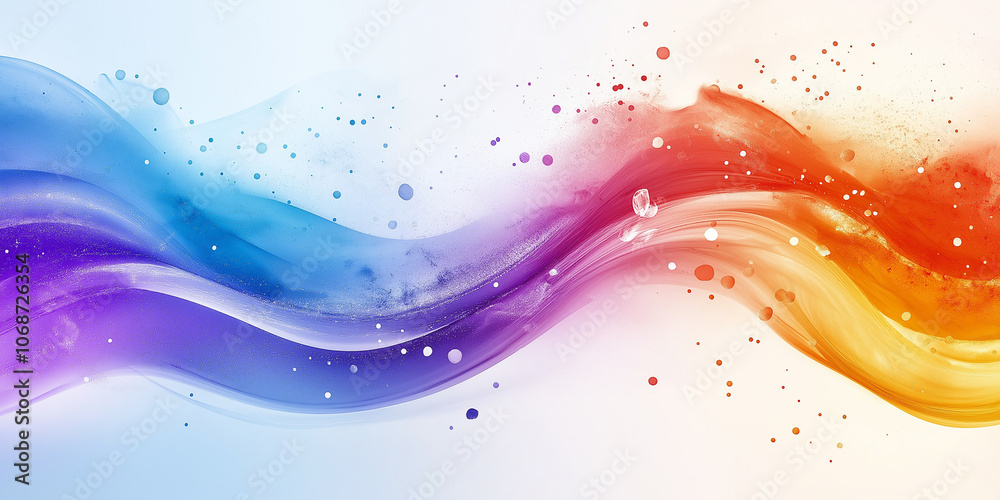 Colorful abstract background paint splattered Colorful abstract background paint splattered