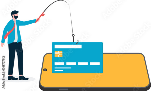Hackers steal bank cards from mobile phones.

