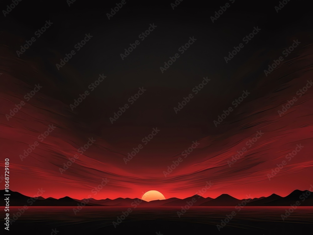 Blood Red Sunset Blood Red Sunset