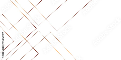 Modern minimal and clean white gold background with realistic line wave geometric circle shape, abstract white and gold colors with lines pattern texture computer geometric digital connection design .