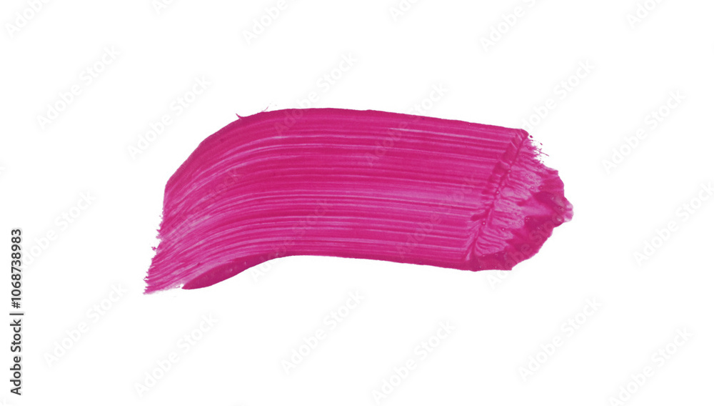 Pink watercolor paint brush stroke isolated on transparent background. art and watercolor painting concept. Pink watercolor paint brush stroke isolated on transparent background. art and watercolor painting concept.