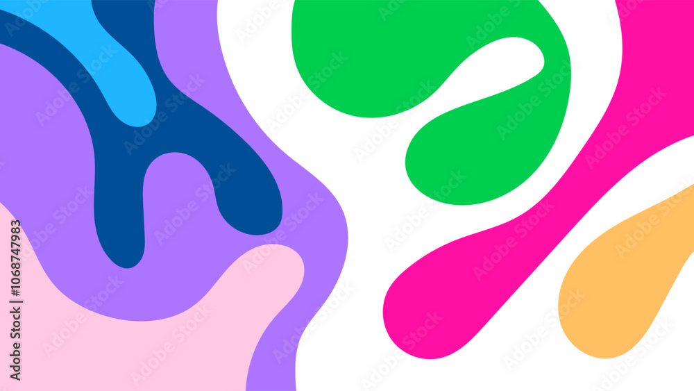 ABSTRACT BACKGROUND WITH HAND DRAWN SHAPES COLORFUL FLAT DESIGN VECTOR TEMPLATE FOR WALLPAPER, COVER DESIGN ABSTRACT BACKGROUND WITH HAND DRAWN SHAPES COLORFUL FLAT DESIGN VECTOR TEMPLATE FOR WALLPAPER, COVER DESIGN