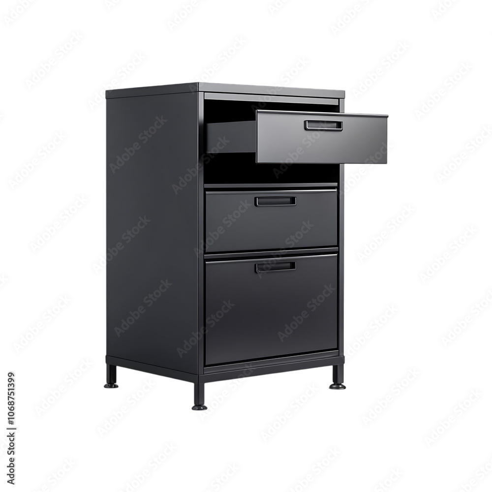 Locker isolated on a transparent background by AI generative. Locker isolated on a transparent background by AI generative.
