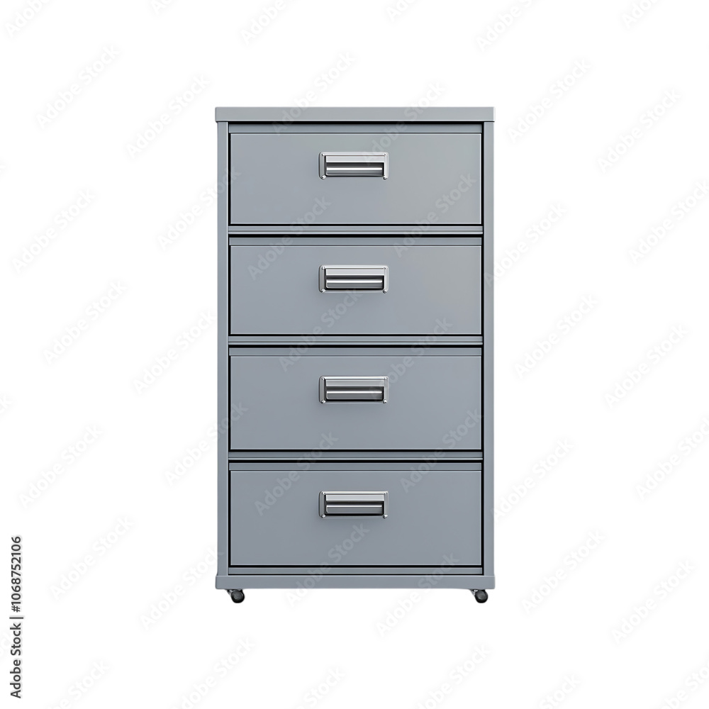 Locker isolated on a transparent background by AI generative. Locker isolated on a transparent background by AI generative.