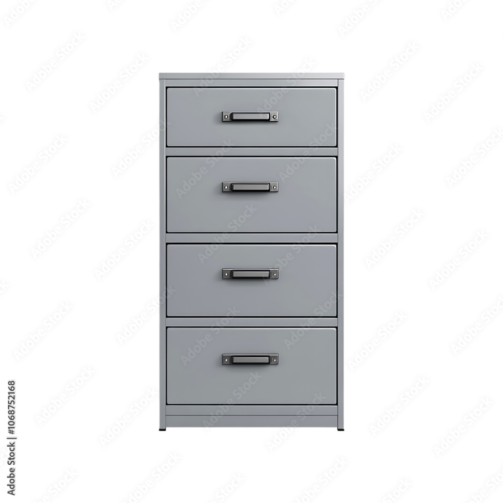 Locker isolated on a transparent background by AI generative. Locker isolated on a transparent background by AI generative.