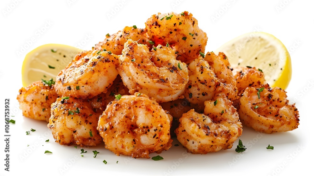Food, Salty, Cajun Shrimp, Photo Realistic, White Background, Wallpaper, Cover and Screen for Smartphone, PC, Laptop, 9:16 and 16:9 Format Food, Salty, Cajun Shrimp, Photo Realistic, White Background, Wallpaper, Cover and Screen for Smartphone, PC, Laptop, 9:16 and 16:9 Format