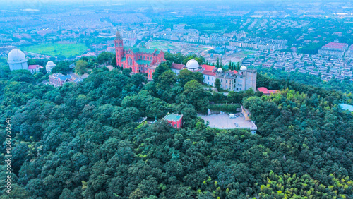 Photography Songjiang District, Shanghai - Sheshan from an aerial perspective