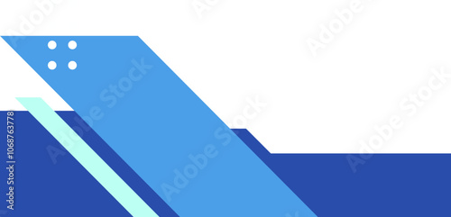 Free Download Modern Geometric Footer  - GFXLoad