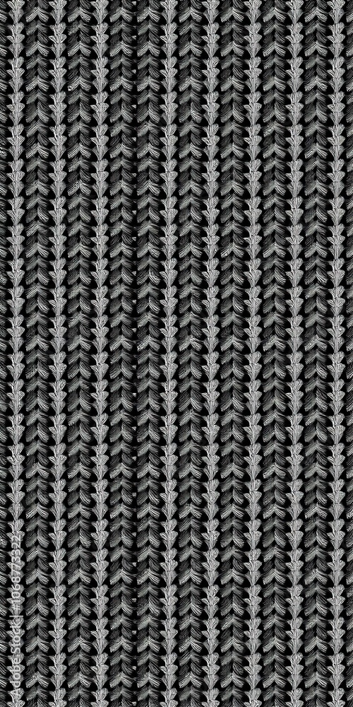 Geometric herringbone woven seamless pattern in monochrome colors, pattern Geometric herringbone woven seamless pattern in monochrome colors, pattern