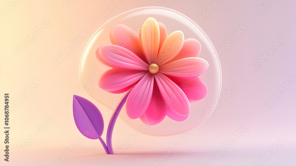 Vibrant 3D Flower Icon Set in a Speech Bubble: Perfect for Soft-Colored Posters to Brighten Up Your Sports Interior or Creative Spaces! Vibrant 3D Flower Icon Set in a Speech Bubble: Perfect for Soft-Colored Posters to Brighten Up Your Sports Interior or Creative Spaces!