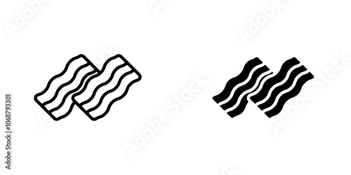 Bacon icons for app and websites.