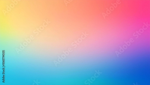 Abstract Rainbow Gradient Background