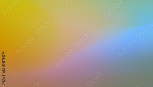 Abstract Gradient Background - Yellow, Blue, photo