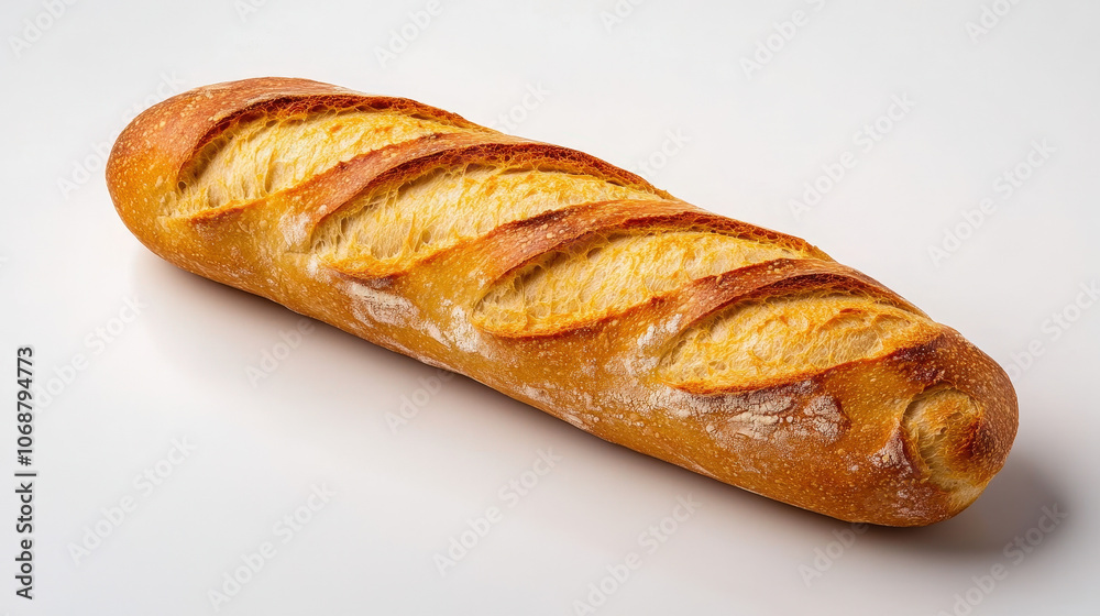 Freshly baked French croissant, a golden-brown delight, perfect for a delicious breakfast or afternoon snack Freshly baked French croissant, a golden-brown delight, perfect for a delicious breakfast or afternoon snack
