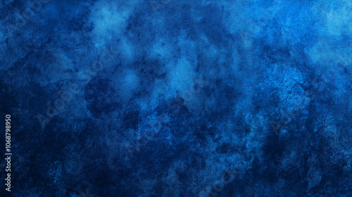 Deep Blue Textured Abstract Background with Rich Hues