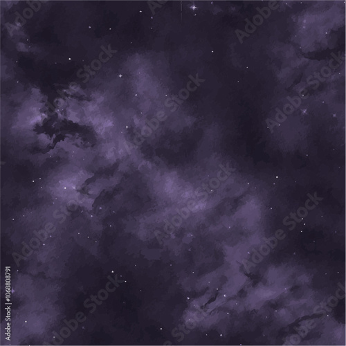 background with night sky and stars