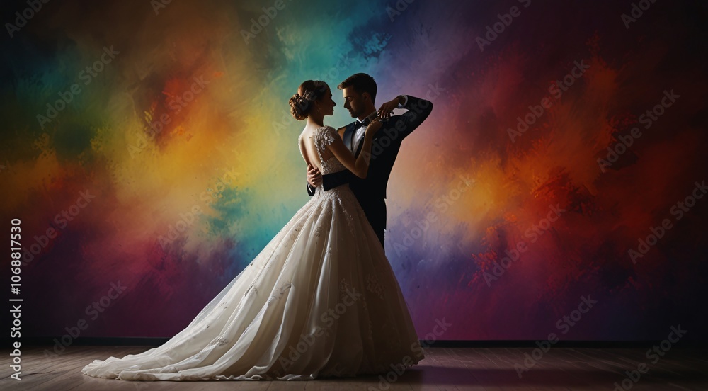 bride and groom dancing in the night bride and groom dancing in the night