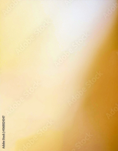 Abstract Gold and White Gradient Background