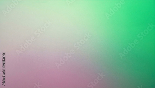 Abstract Blurred Green and Pink Gradient