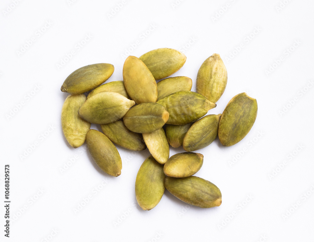 Pumpkin seeds. Assorted nuts mix floating on white background. Fresh dry fruits isolated. Pumpkin seeds. Assorted nuts mix floating on white background. Fresh dry fruits isolated.