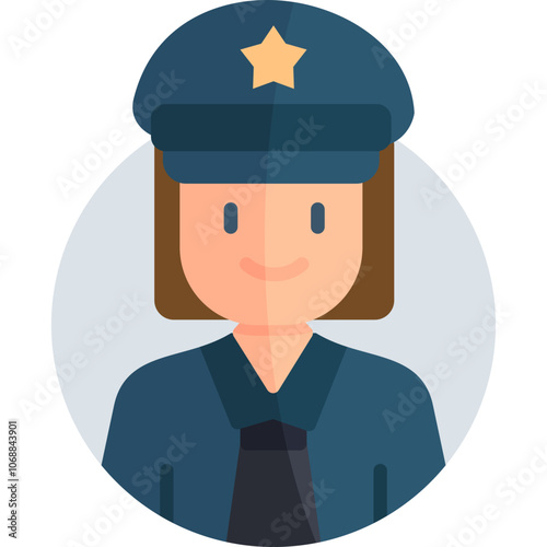 Policewoman Icon