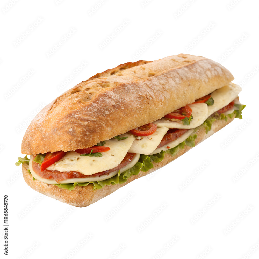 Fresh Chicken Sandwich on Artisan Bread Isolate on transparent background cutout, PNG file, Cutout file Fresh Chicken Sandwich on Artisan Bread Isolate on transparent background cutout, PNG file, Cutout file