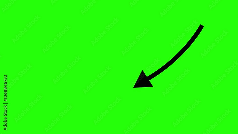 animated downward profit arrow depicting financial loss, economic decline or business recession with smooth motion perfect for financial presentations, stock market analysis and reports animated downward profit arrow depicting financial loss, economic decline or business recession with smooth motion perfect for financial presentations, stock market analysis and reports