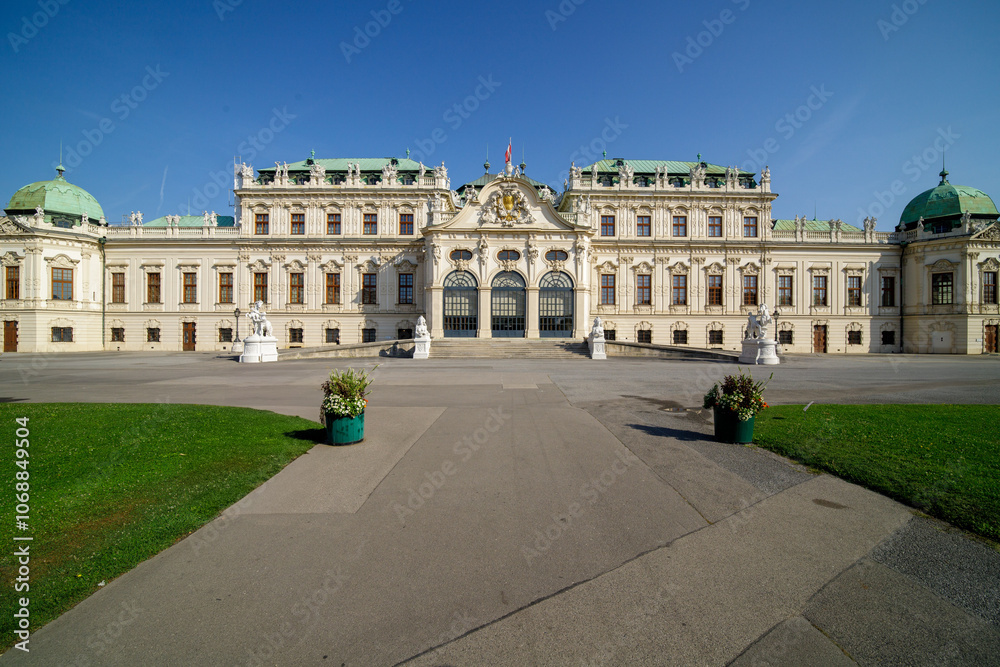 Naklejka premium vienna Belvedere Palace
