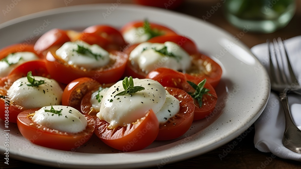 tomato and mozzarella salad tomato and mozzarella salad