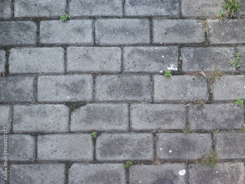 Stone bricks texture photo textured background