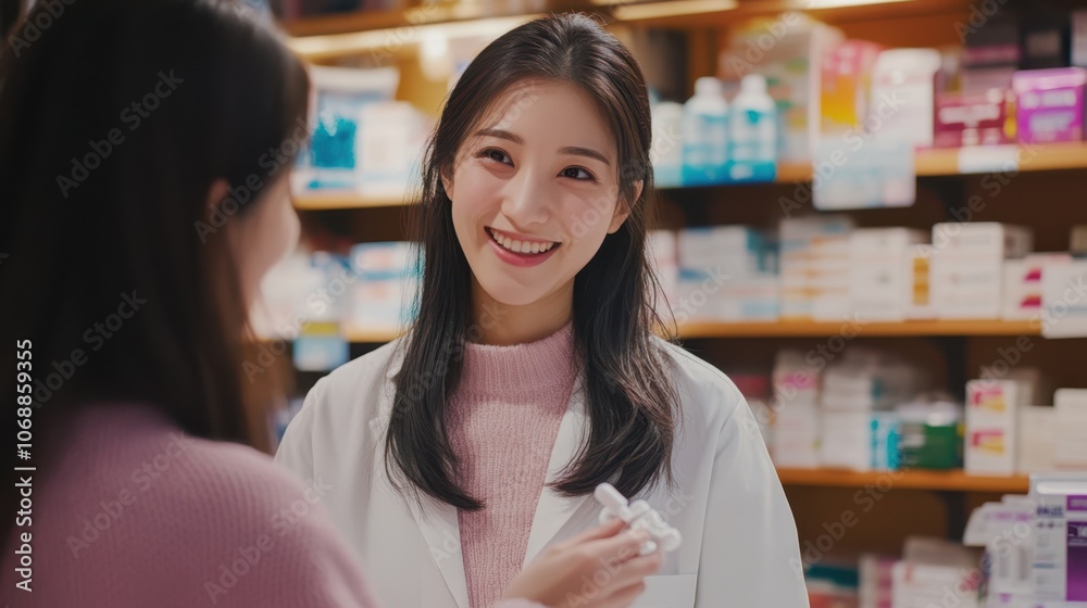 The Friendly Pharmacist in Store The Friendly Pharmacist in Store