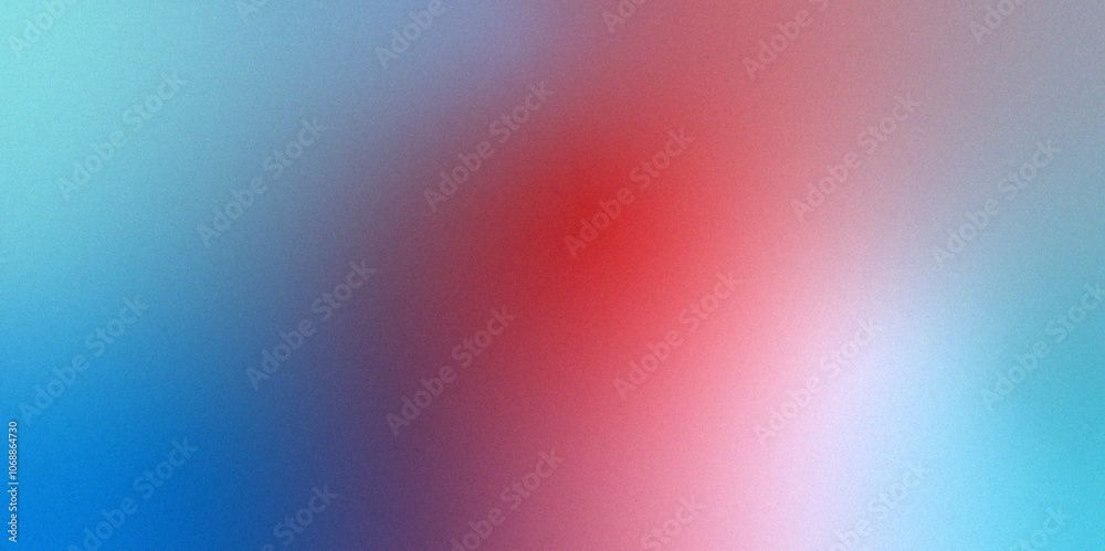 Fototapeta premium Abstract gradient rainbow color and light colorful background, gradient background with grainy texture, Smooth transitions of iridescent colors, Blurred colored abstract background. 