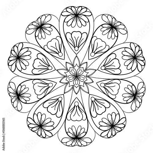 mandala pattern photo