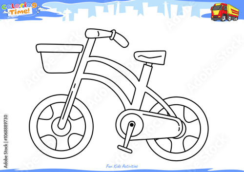 Lets color it Bike 7