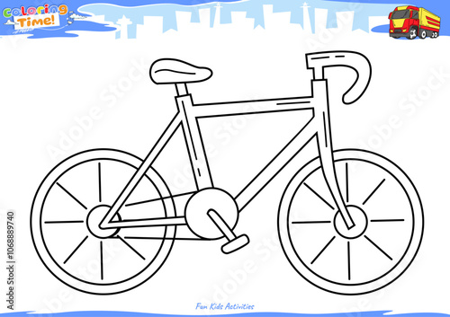 Lets color it Bike 6