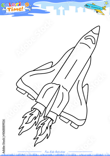 Lets color it Rocket 5