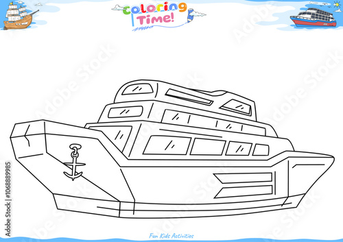 Lets color it Ship 7