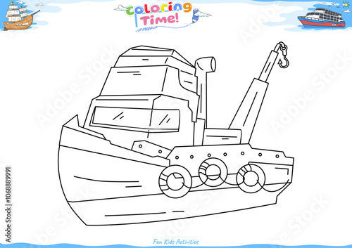 Lets color it Ship 6