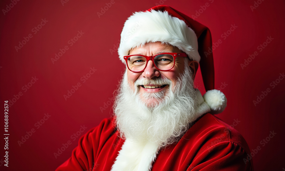 Smiling Santa Claus Portrait Smiling Santa Claus Portrait