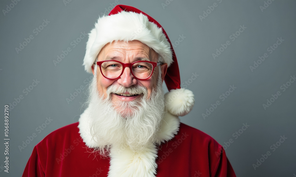Smiling Santa Claus Portrait Smiling Santa Claus Portrait