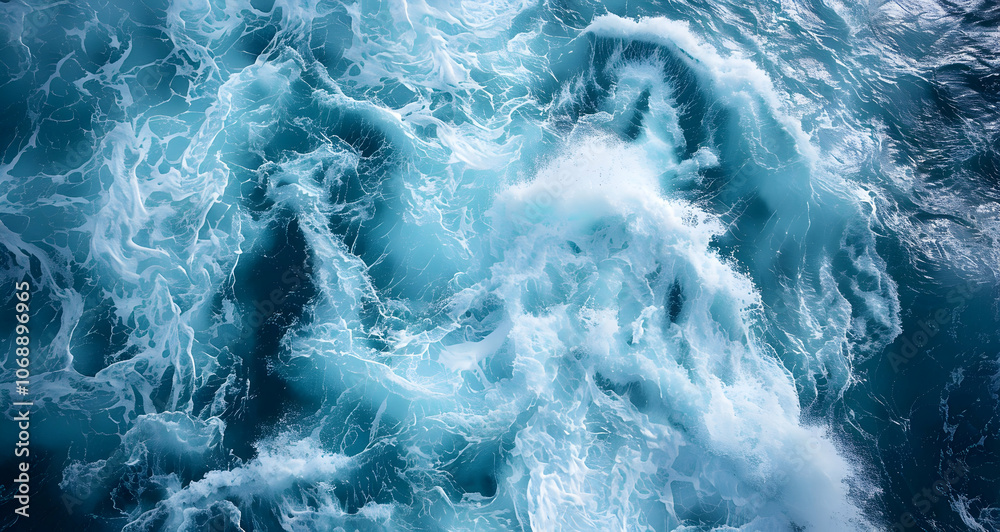 Blue Ocean Wave with Text Space for Inspirational Message
Blue Ocean Wave with Text Space for Inspirational Message