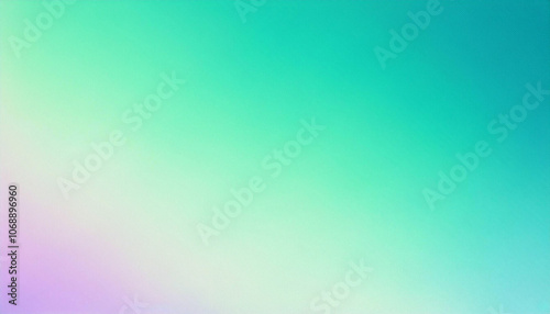 Abstract Gradient Background in Pastel Green and